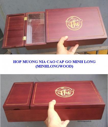 Hộp gỗ muỗng nĩa - Gỗ Minh Long - Công Ty TNHH Gỗ Minh Long Việt Nam